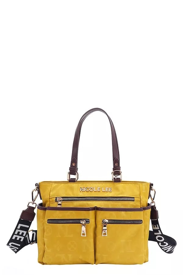 Nicole Lee USA Multi-Compartment Convertible Tote Bag