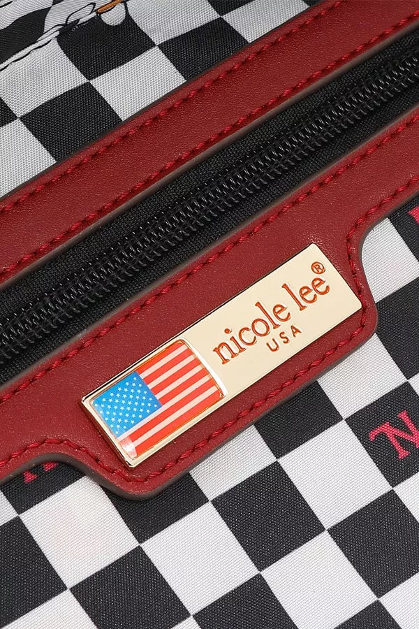 Nicole Lee USA Multi-Compartment Convertible Tote Bag